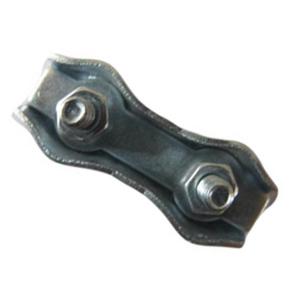 Stainless Steel Duplex Wire Rope Clamp Clip Carbon Steel Zinc Plated
