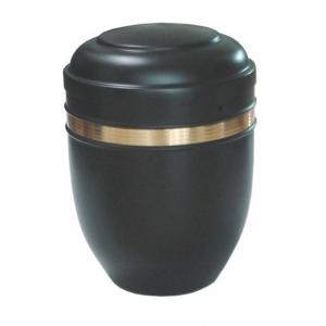 China Diameter 18cm Personalized Pet Urn Size 18 X 24cm Black Color Thickness 0.6mm supplier