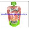 Custom juice spout pouch, Wholesale China Factory energy drink stand up spout