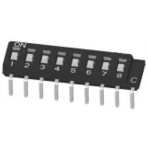 Heat Resistant SIP DIP Switch With Thru Hole Lead