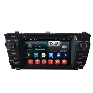 China 2014 Toyota Corolla GPS Navigation Android DVD Player 7inch Touch Panel supplier