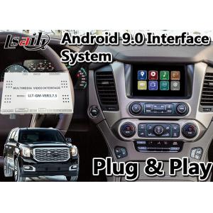 GMC Yukon Denal Android 9.0 Navigation Box for 2014-2020 year , Car Multimedia Video Interface