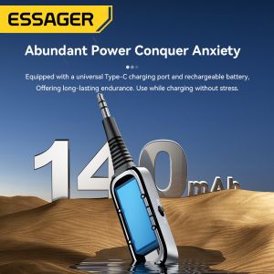 China Essager 3.5mm Aux Bluetooth Adapter Receiver Wireless Transmitter wholesale