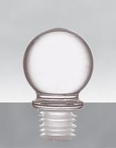 China CL-G3223 32mm, 23mm glass ball cap, glass stopper for aroma oil, reed diffuser closure on sale 
