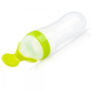 Eye Catching Silicone Baby Spoon Lightweight For Little Child Durable