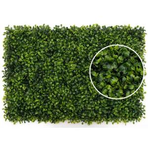 Grape Leave Artificial Green Plants , Artificial Hedge Screening Wall
