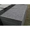 Black Granite Step Treads For Stair Step Polished / Other Finish Surface