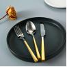 20pcs Stainless Steel Titanium Plating Golden Cutlery Set