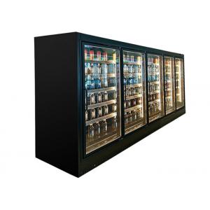 Commercial Multi Gate Glass Door Chiller Drinks Display Fridge R404a