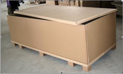Heavy Duty Honeycomb Paper Craft Box / Heavy Duty Kraft Paper Box For Machine Or