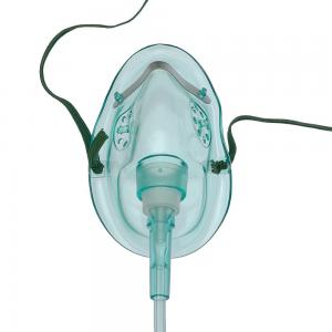S / M / L /  XL PVC Portable Oxygen Mask Disposable Medical Oxygen Face Mask