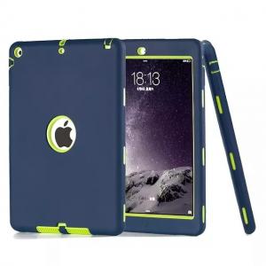 3 in 1 Rugged Hybrid Shockproof Heavy Duty Rubber Tablet Case Cover For  iPad Pro 9.7