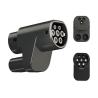 China Ev Adaptador Cargador Adaptador Carga de vehículos eléctricos TPC CCS2 TO Tipo2 Para el modelo Tesla 3/s/x/y wholesale