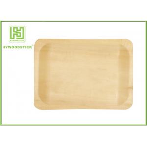 China Different Shape Wooden Pizza Plate Fast Food Trays With FSC FDA Certificated wholesale