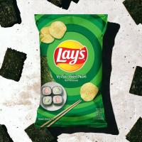 China Lay's Nori Seaweed Chips - 100 Bags (56g) Wholesale Case for Asian Snack Retailers on sale