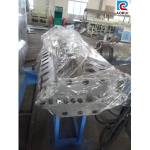 High Efficiency WPC Construction Template Production Line , WPC Buliding Template Making Machine