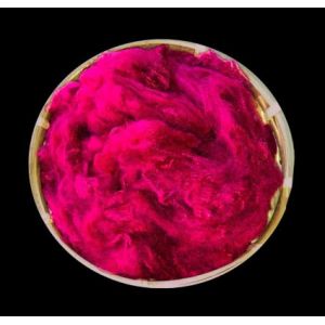China 64mm Full Dull Dope Polyester Dyed Fiber For Clothing Industry wholesale
