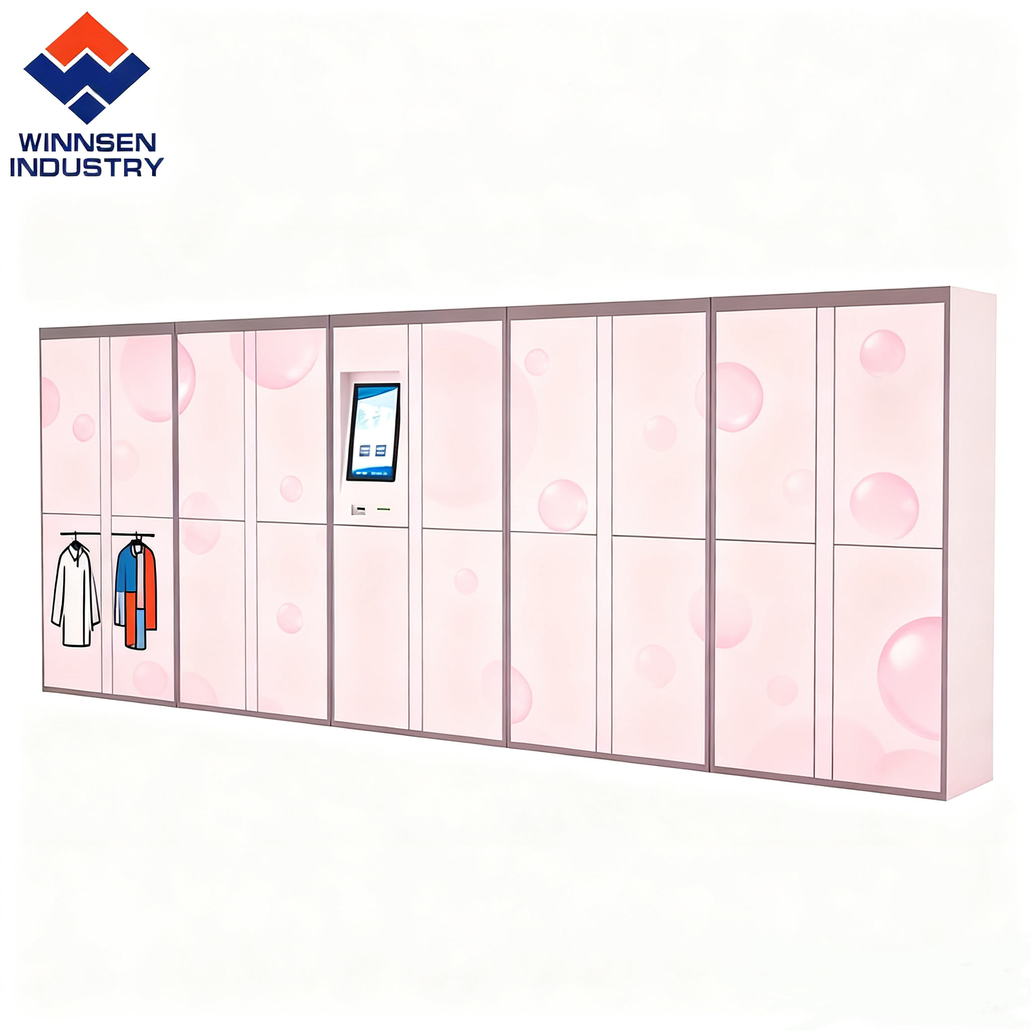 China Modular Sanitizing Locker System With Off-Peak Billing & Touchless Payment wholesale
