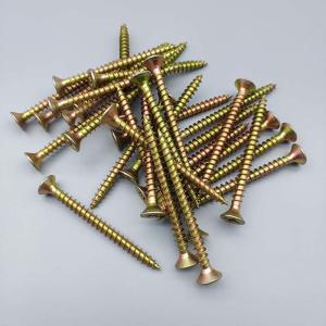 China Tornillo galvanizado autorroscante con cabeza avellanada en cruz estándar DIN7505 para proyectos de construcción wholesale