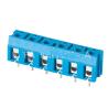 China TB 3.81mm pitch 2P 3P make to XXXP 300V 16A pcb board use screw terminal block blue color wholesale