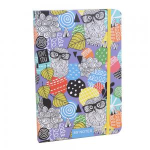 China 280g Hard Cover A5 Cute Cartoon Notebook Ideal for Account Management and Organization supplier