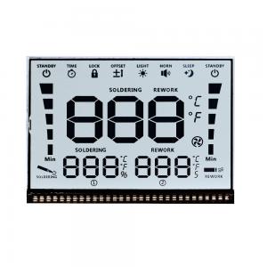 China 1ms Response Time Dot Matrix LCD Display Module With Zebra Connector supplier