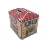 China House Shaped Gift Printed Tin Containers wholesale