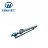 Food Grade Tube Conveyor , Incline Powder Screw Feeder Tube Spiral Screw