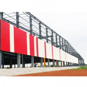 China Q355 Metal Frame Structure Prefab Garage Workshop Shop Buildings supplier