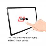40" Antiglare Infrared Touch Screen For Advertising Display 10points Touch
