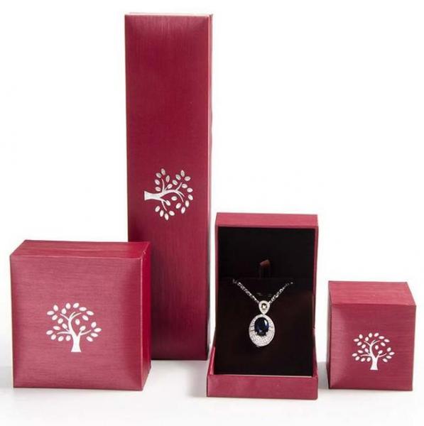Creative Design Jewelry Plastic Box Mechanical Production For Pendant / Necklace