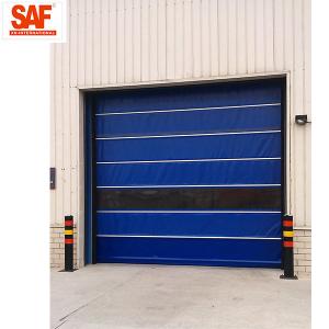 China Fast shutter door with Protection PVC Roll Up for clean area factory automation supplier