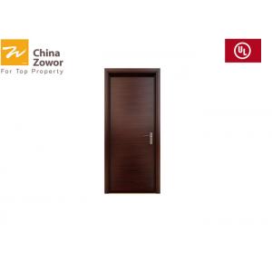 60 mins Single Swing Mahogany Wood Fire Rated Door For Middle East Market/ HPL Finish/ THK 45mm