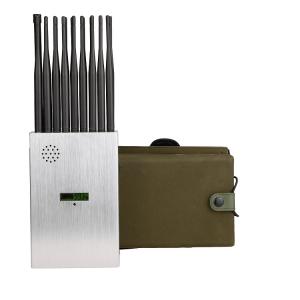 18 Bands Portable 2g. 3G. 4G. 5g cell phone Signal jammer/ Blocker with LCD Display, jam GPS, WIFI signals