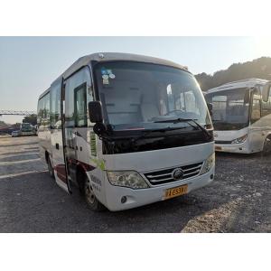 6 Seats Second Hand Yutong Bus Mini City Travelling Diesel Engine Right Hand Rive 132KW