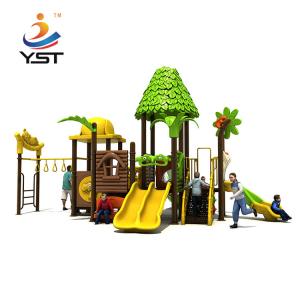 Interesting Kids Outdoor Play Slide Galvanized Steel Pipe Easy Installation