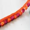 Colorful Embroidery 4cm Polyester Tassel Fringe Trim