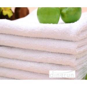 Compact Pure White Hand Towels For Hotel , Soft Touch Hand Wash Cloth Fast Drying