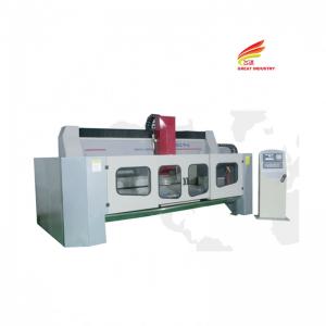 Glass irregular edge grinding machinery polishing glass machines drilling holes mirror processing machinery glass grindi