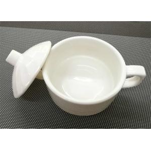 China 4''  White Stackable Porcelain Soup Bowl Porcelain China Dinnerware Sets Weight 259g supplier