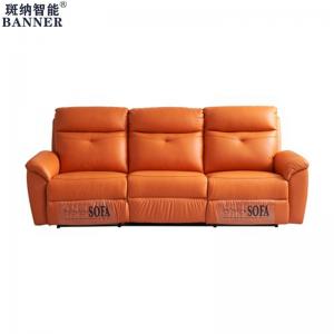BN Space Capsule Leather Function Sofa Modern Minimalist Living Room Electric Functional Sofa Recliner Chair Sofas