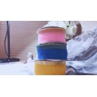 China 100% Nylon Pure Silk Ribbon , Custom Silk Satin Ribbon With Single Edge on sale