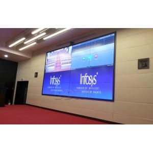 China 55 inch curved video wall LG 1920x1080 high resolution 3.5mm seamless bezel curved tv 500nits DDW-LW550HN11 supplier