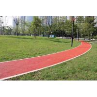 China Anti UV Jogging Track Sidewalk Rubber Flooring For Park/Sports Centre on sale