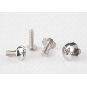 Hardened Stainless Steel Screws , Grade 8 Stainless Steel Bolts Phillips Drive Truss Head