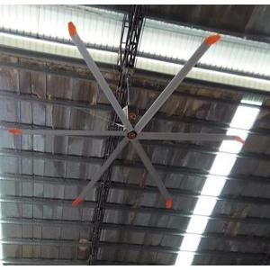 China 6 Propeller Blade Large Industrial Ceiling Fan 16ft HVLS , Energy Saving Big Air Ventilation supplier