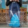 Waterproof All Over Printing PVC Coating Tote Shoulder Fabric Shopping Bag With