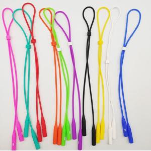 China Non Slip Pantone Color Silicone Glasses Rope OEM For Outdoor Sports supplier