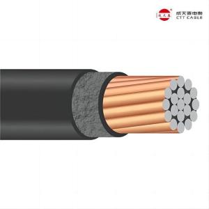 China Cable fotovoltaico PV1-F 1x2.5 mm^2 personalizado para aplicaciones industriales, rango de temperatura -40°C a 90°C wholesale