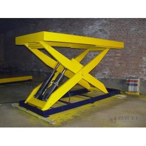 Stationary Hydraulic Scissor Lifting Table Hand Control 500kg~2000kg